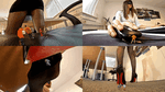 Shrunken colleagues get crushed by giantess