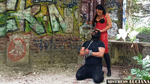 My piss in the slave's eyes
