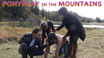 Ponyplay in the mountains