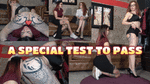 A SPECIAL TEST TO PASS