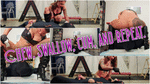 Chew, swallow, cum, and repeat.