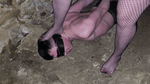 Trampling and piss for tied up piss slave