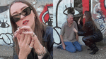 Faceslaps for the homeless guy