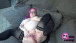 Cuckold has to lick cum from my pussy