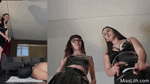 Lith Teaches Amarena to Use a Toilet Slave