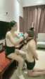 Chinese Slave Licks Mistress Dirty Shoes