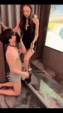 Goddess farts in the toilet puppy's face