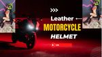 Dressed helmet and leather