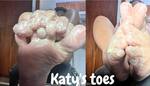 Butter between my toes