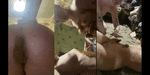 Two college girls start shit orgy after party